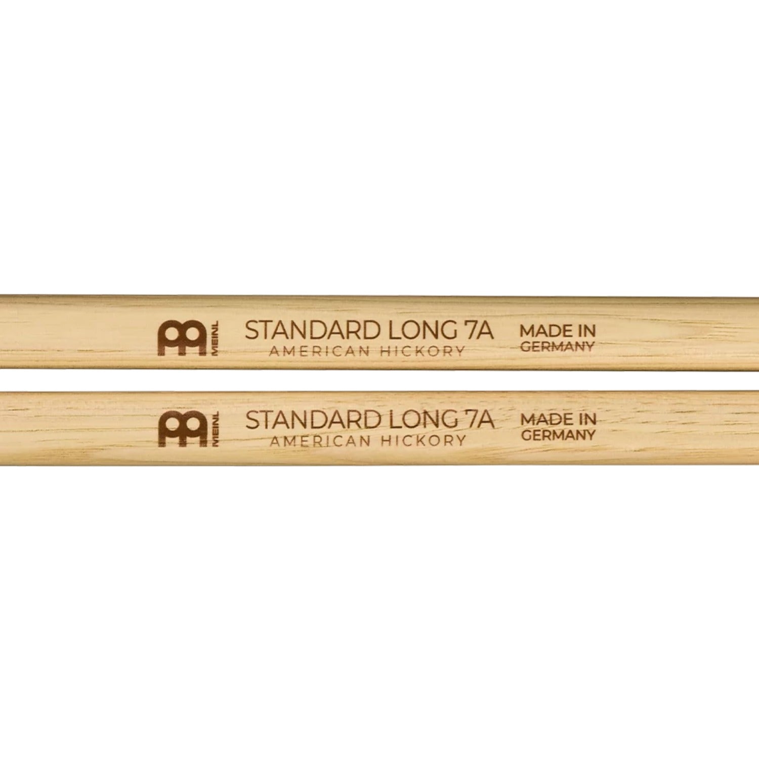 Meinl Drumsticks Meinl SB121 Hickory Standard Long Acorn Wood Tip Drumstick - 7A
