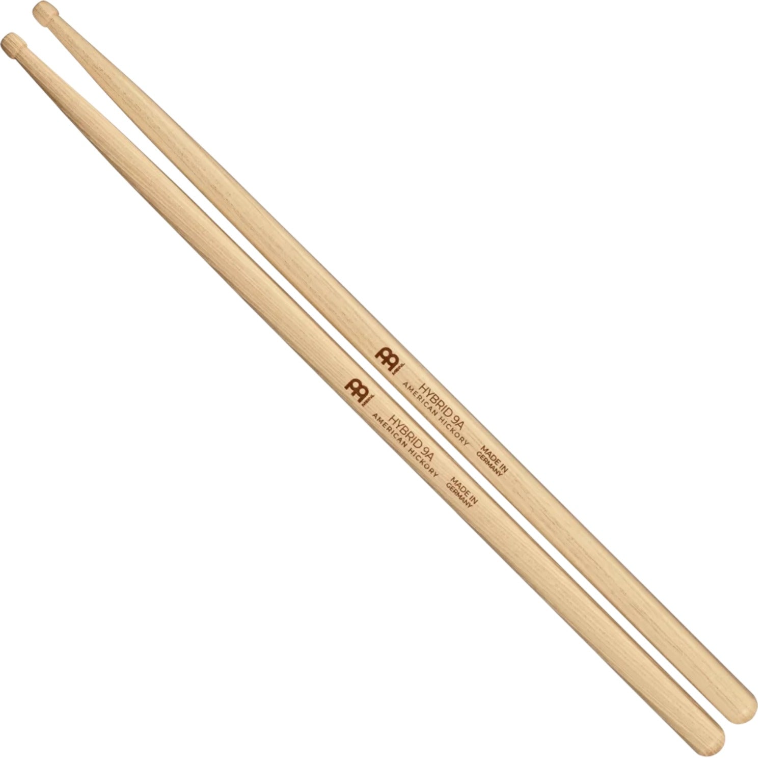 Meinl Drumsticks Meinl SB133 Hybrid Hickory Wood Tip Drumstick - 9A