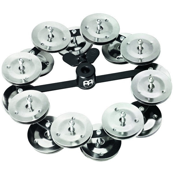 meinl hand percussions meinl percussion hthh2bk hi-hat tambourine 5-inch - black