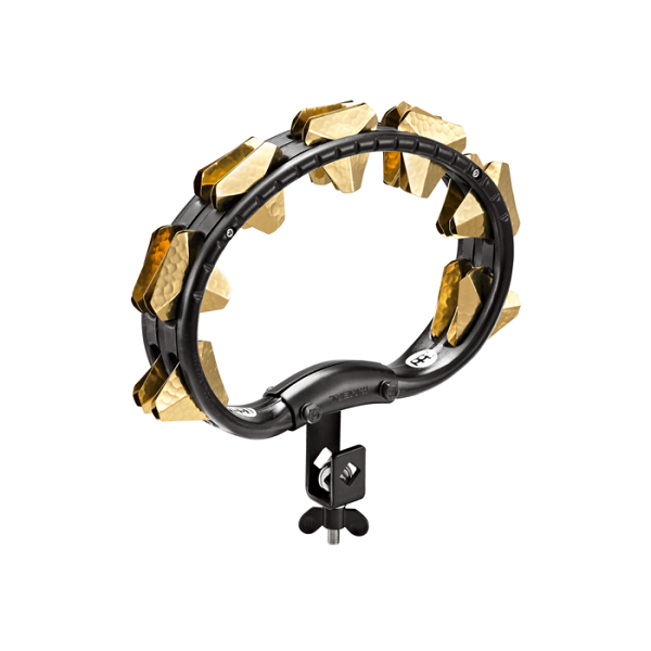 Meinl Hand Percussions Meinl Percussion STMT2B-BK Plastic Mountable Super Dry Tambourine