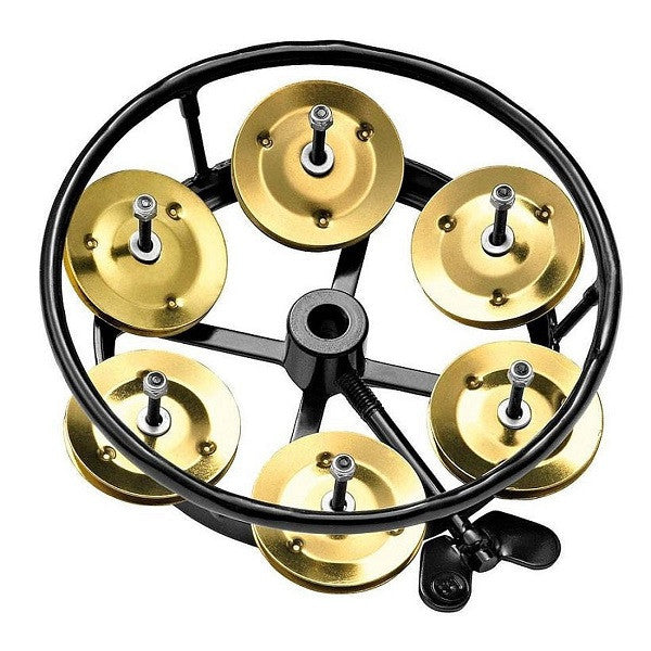 meinl hand percussions meinl percussion thh1b-bk hi hat tambourine
