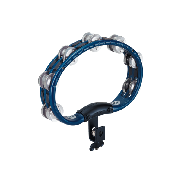 meinl hand percussions meinl tmt2ab set-up tambourine and aluminum jingles - blue