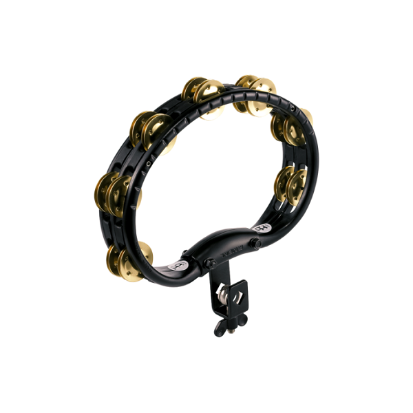 meinl hand percussions meinl tmt2b-bk tambourine - black