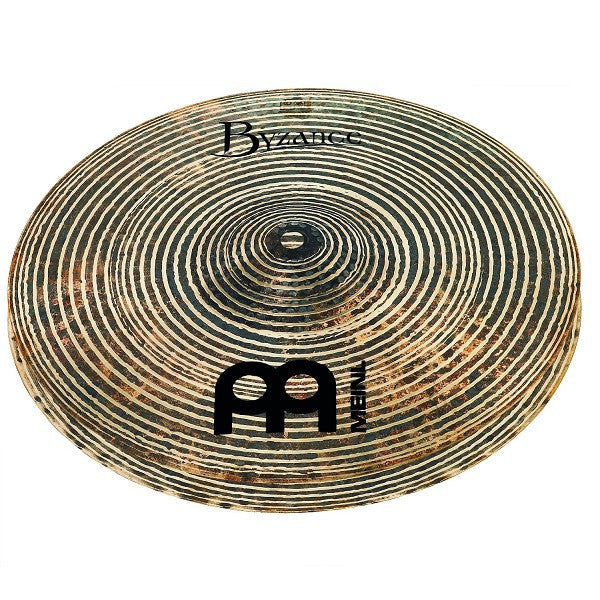 meinl hi hat cymbals meinl b14sh byzance 14-inch dark spectrum hi-hat cymbal