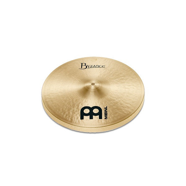 meinl hi hat cymbals meinl b14th byzance 14inch traditional thin hi-hats