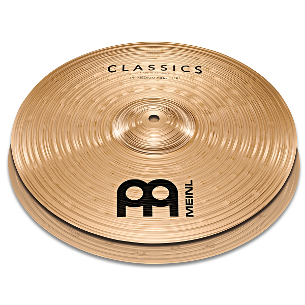 meinl hi hat cymbals meinl c14ph 14-inch classics powerful hihat