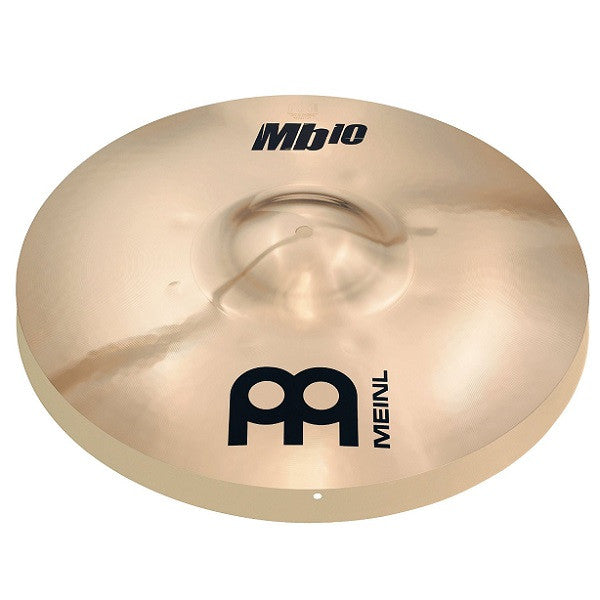 meinl hi hat cymbals meinl mb10-16fh-b 16-inch mb10 fat hat hi-hat cymbal
