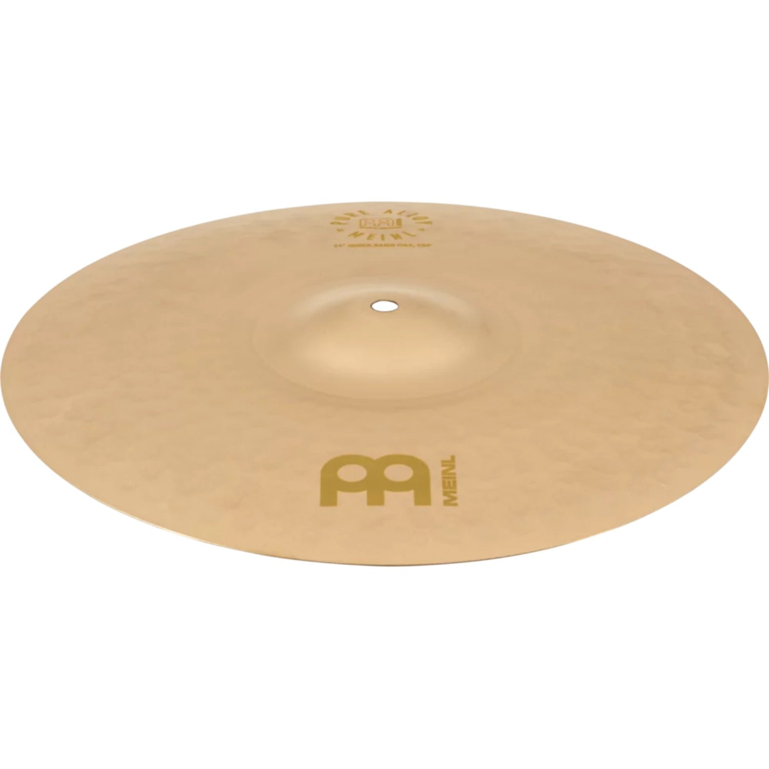 Meinl Hi Hat Cymbals Meinl PA14QSH 14" Pure Alloy Benny Greb Quick Sand Hi-Hat Cymbal