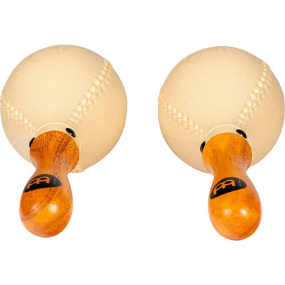 Meinl Maracas Meinl PM2BG Session Maracas with Handle (Pair) - Beige