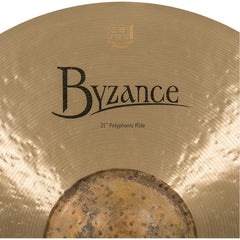 Meinl Ride Cymbals Meinl B21POR Byzance 21" Traditional Polyphonic Ride Cymbals