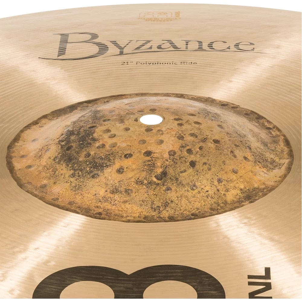 meinl ride cymbals meinl b21por byzance 21" traditional polyphonic ride cymbals