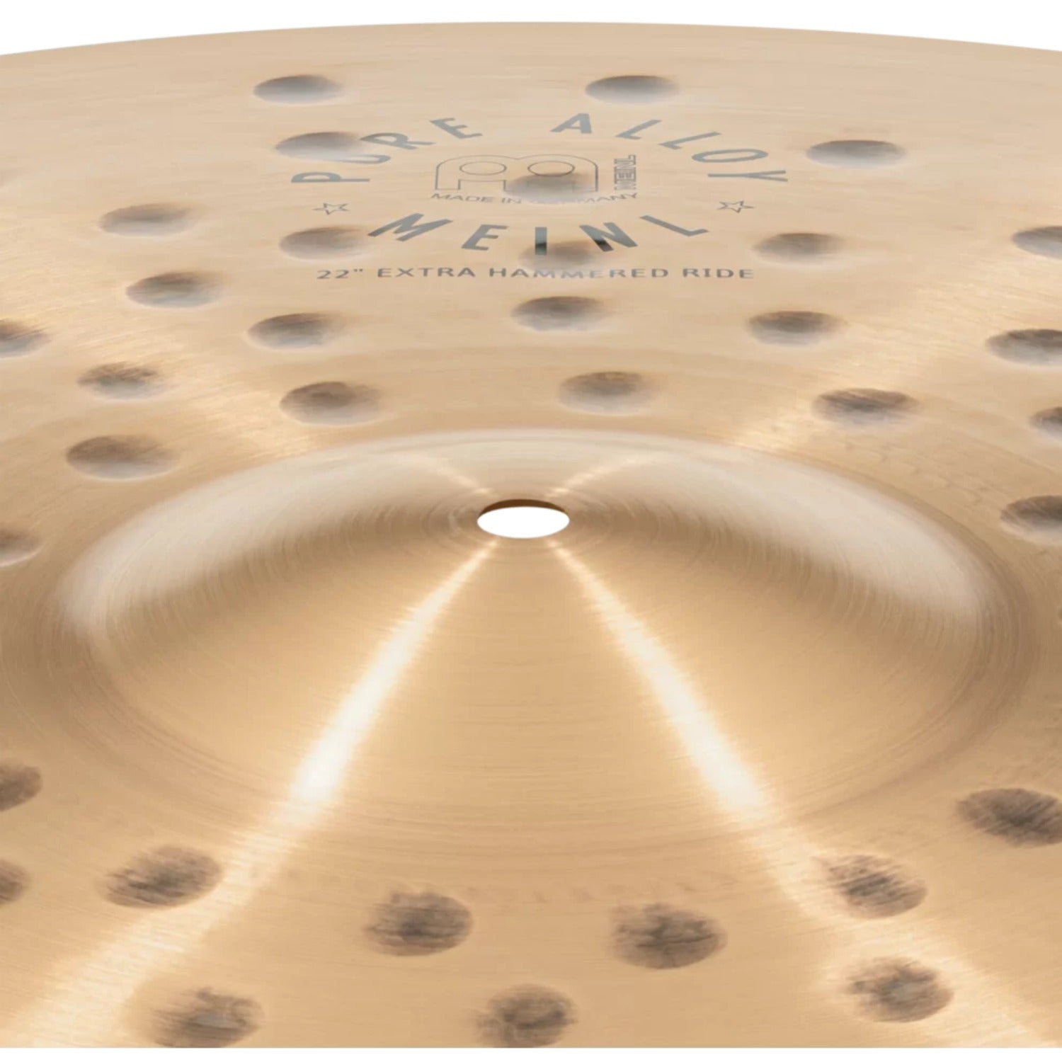Meinl Ride Cymbals Meinl PA22EHR 22" Pure Alloy Extra Hammered Ride Cymbal
