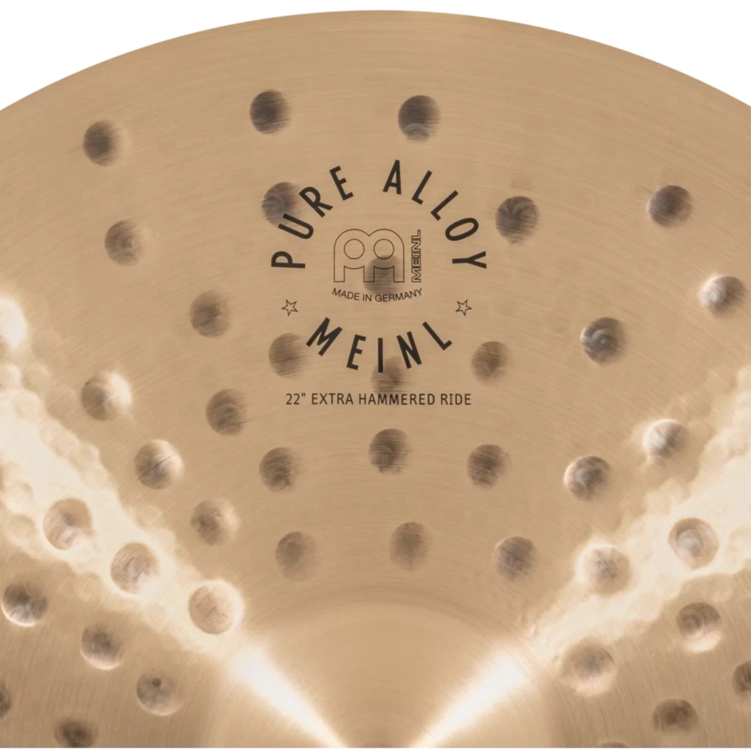 Meinl Ride Cymbals Meinl PA22EHR 22" Pure Alloy Extra Hammered Ride Cymbal
