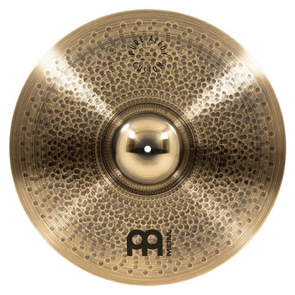 meinl ride cymbals ride cymbal meinl cymbals pac22mtr pure alloy custom 22 inch medium thin ride cymbal   
