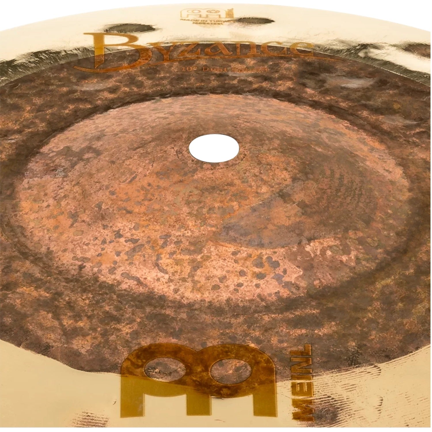 Meinl Splash Cymbals Meinl B10DUS 10" Byzance Dual Splash Cymbals
