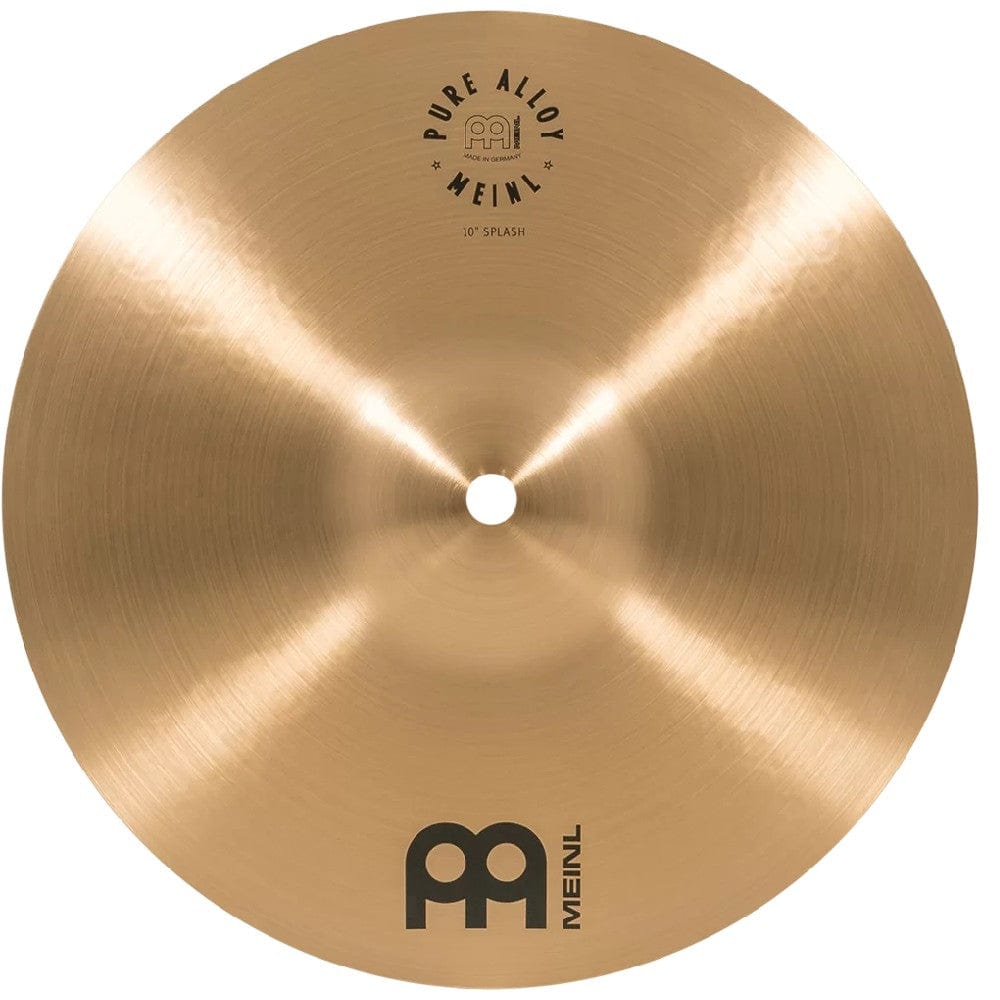 meinl splash cymbals meinl pa10s 10" pure alloy splash cymbals