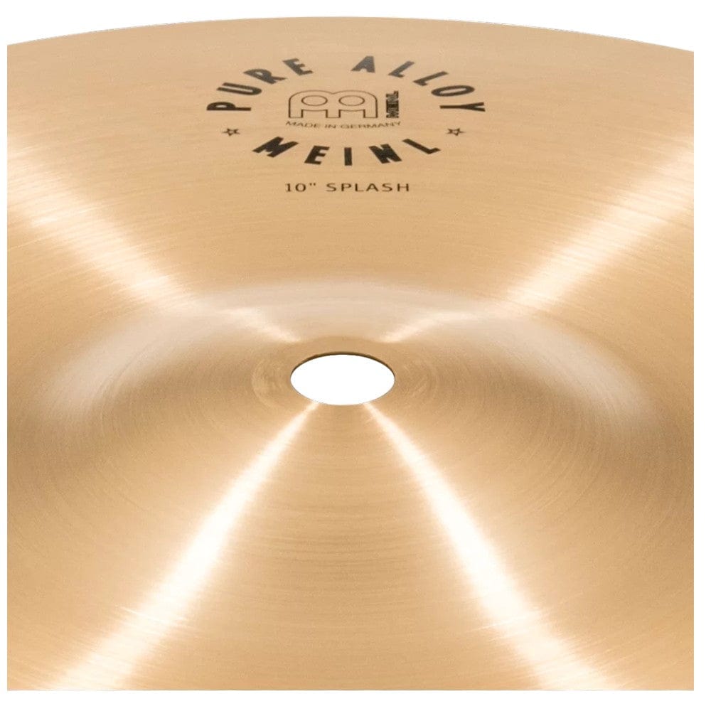 meinl splash cymbals meinl pa10s 10" pure alloy splash cymbals