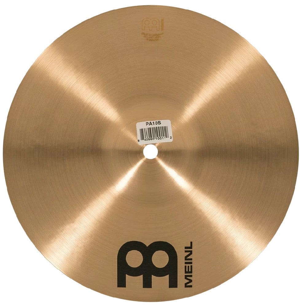 meinl splash cymbals meinl pa10s 10" pure alloy splash cymbals