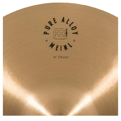 meinl splash cymbals meinl pa10s 10" pure alloy splash cymbals