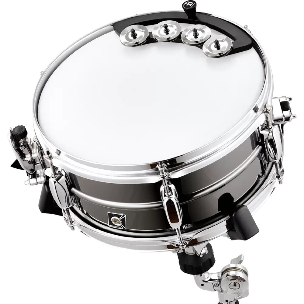 Meinl Tambourines Meinl BBTA1 Backbeat Tambourine For 10"-12" Stainless Steel Jingles Drums