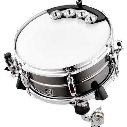 Meinl Tambourines Meinl BBTA1 Backbeat Tambourine For 10"-12" Stainless Steel Jingles Drums