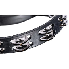 Meinl Tambourines Meinl HTMT1 Headliner Series Plastic Stainless Steel Jingles 2 Rows Tambourine