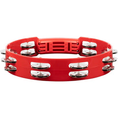Meinl Tambourines Meinl HTT10R 10" Headliner Series Plastic Stainless Steel Jingles 2 Rows Tambourine - Red