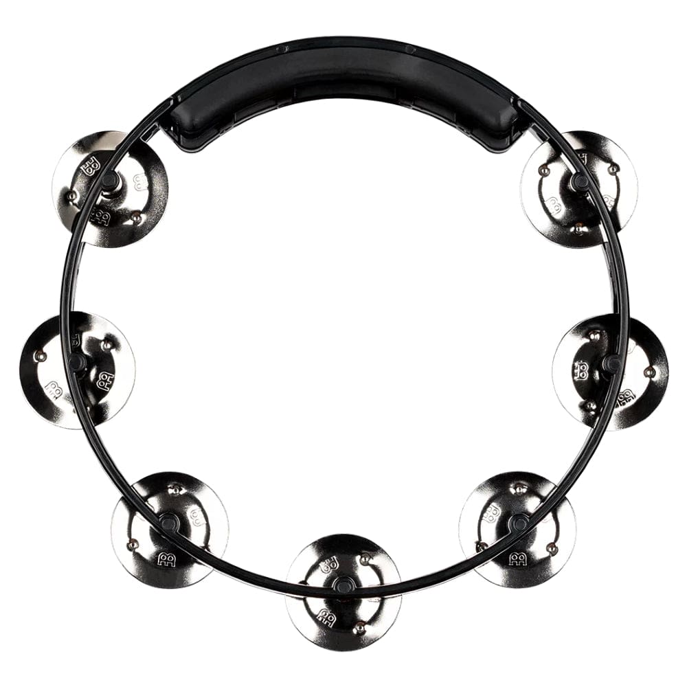 meinl tambourines meinl percussion headliner series 8 single row stainless steel jingles tambourine   