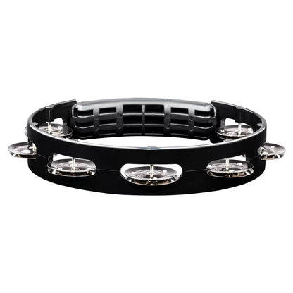 meinl tambourines meinl percussion headliner series 8 single row stainless steel jingles tambourine   