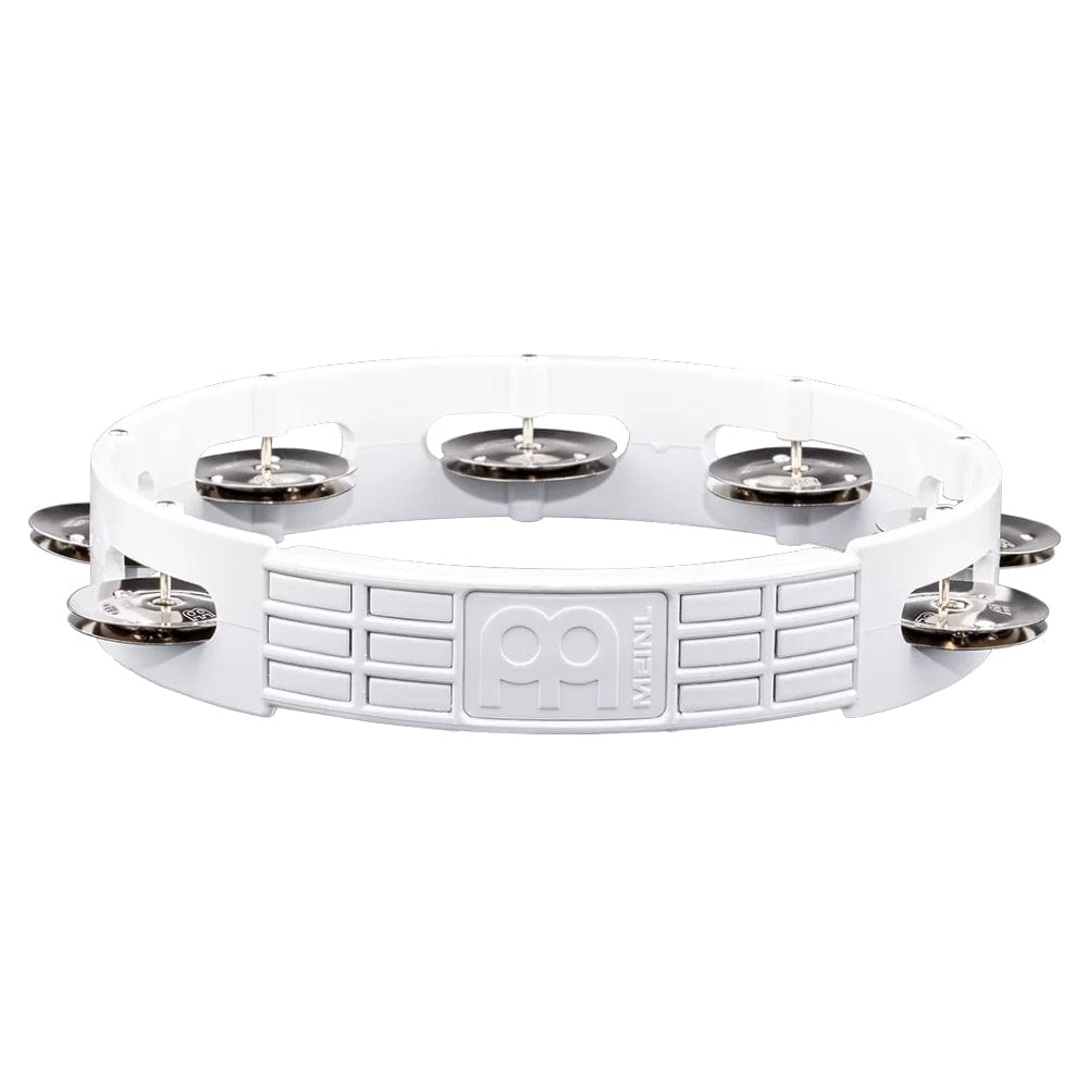 meinl tambourines meinl percussion headliner series 8 single row stainless steel jingles tambourine   #color_white