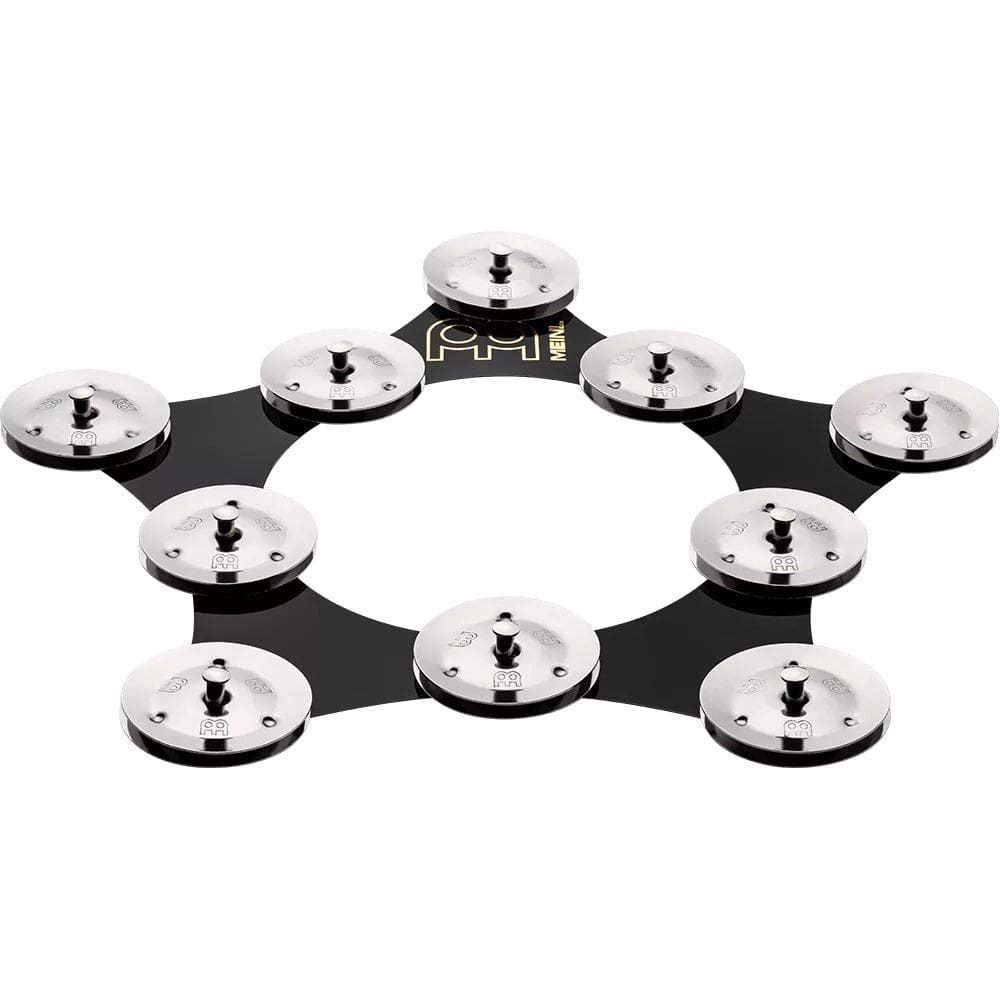 meinl tambourines meinl sfhht 9.5" drummer add-ons super flex hihat stainless steel jingles tambourine