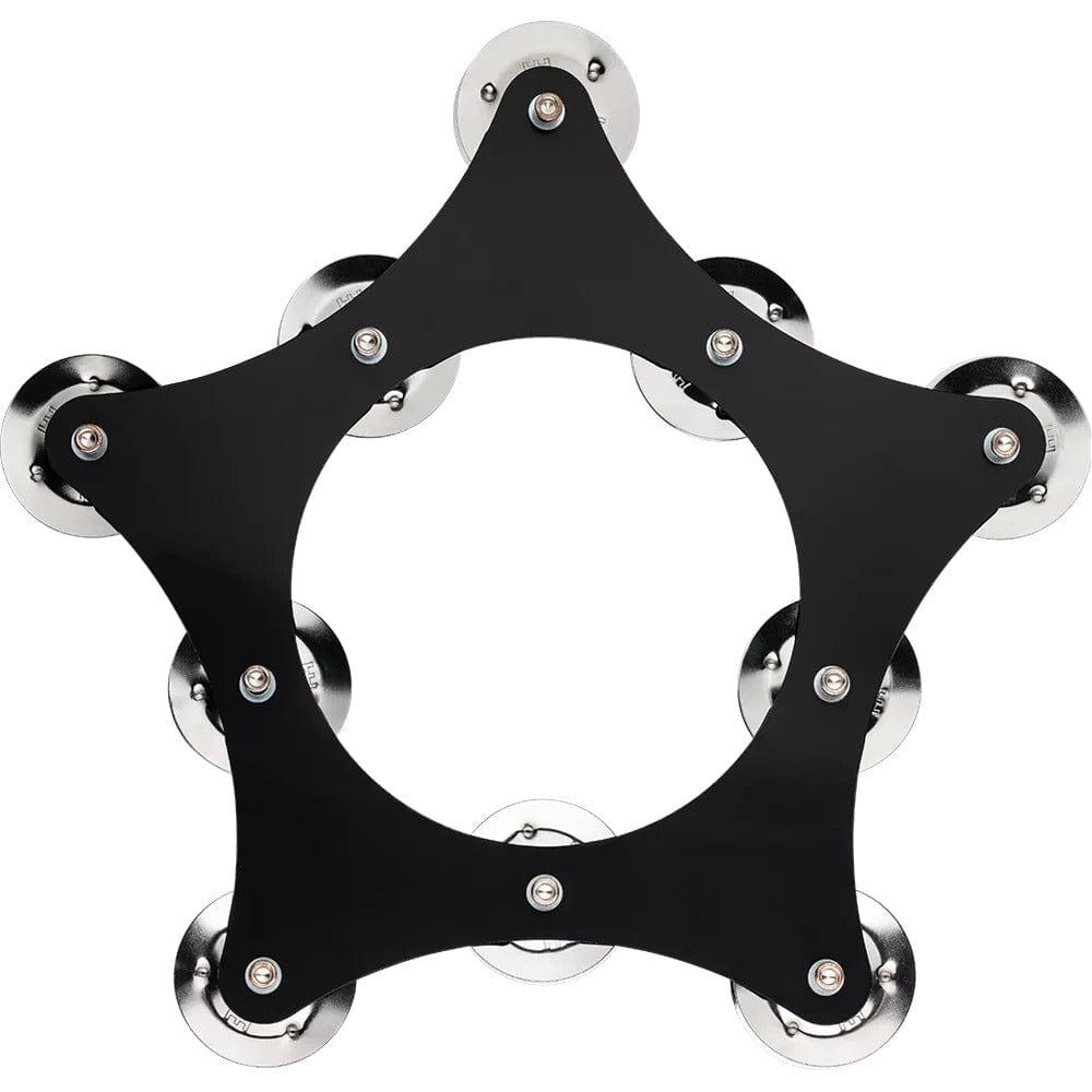 meinl tambourines meinl sfhht 9.5" drummer add-ons super flex hihat stainless steel jingles tambourine