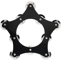 Meinl Tambourines Meinl SFHHT 9.5" Drummer Add-Ons Super Flex HiHat Stainless Steel Jingles Tambourine