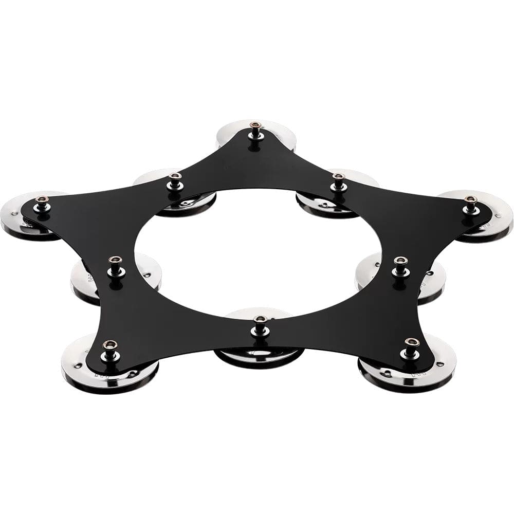 meinl tambourines meinl sfhht 9.5" drummer add-ons super flex hihat stainless steel jingles tambourine