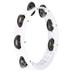 Meinl Tambourines White Meinl Percussion Headliner Series 8 Single Row Stainless Steel Jingles Tambourine