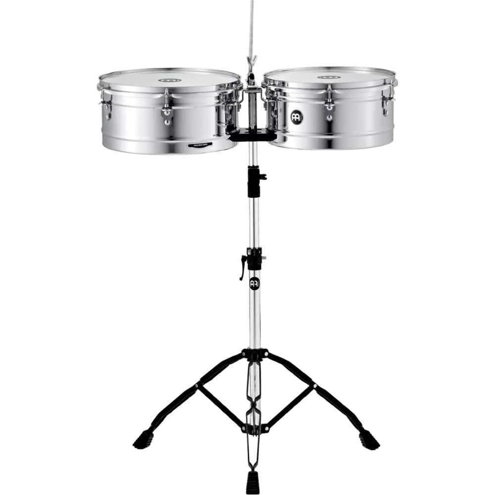 Meinl Timbales Meinl HT1314CH 13" + 14" Headliner Series Chrome Timbales
