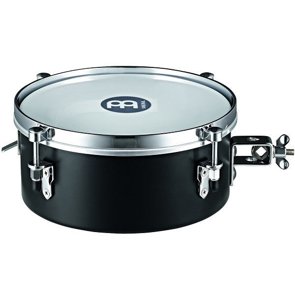 meinl timbales meinl percussion mdst10bk 10-inch steel drummer snare timbale black
