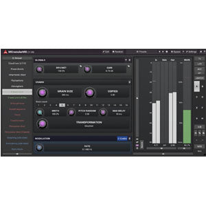 MELDA Virtual Instruments MELDA MGranularMB Granular Synthesizer – Professional Audio Software & Plugin