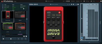 MELDA Virtual Instruments Melda MTurboAmp: Multi-Band Amplifier