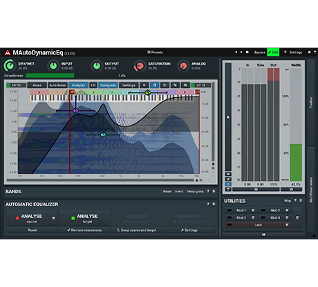 MELDA Virtual Processors MELDA MAutoDynamicEq Automatic Equalizer