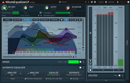 MELDA Virtual Processors MELDA MAutoEqualizer Equalizer