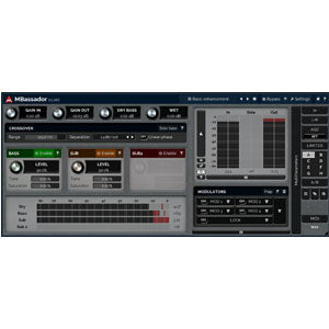 MELDA Virtual Processors MELDA MBassador Bass Enhancer