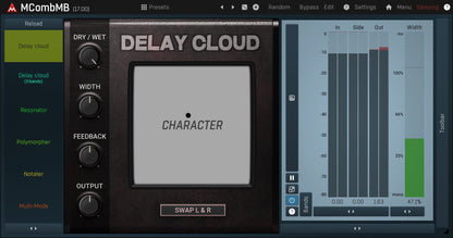 MELDA Virtual Processors MELDA MCombMB Comb Filter