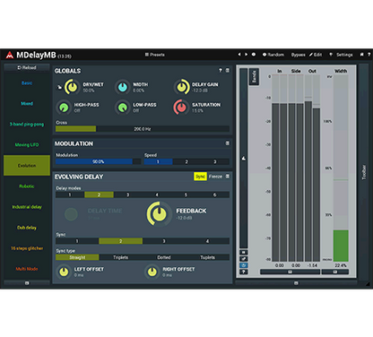 MELDA Virtual Processors MELDA MDelayMB Delay