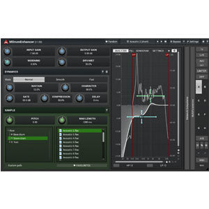 MELDA Virtual Processors MELDA MDrumEnhancer Drum Enhancer