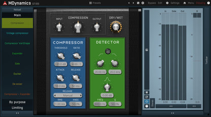 MELDA Virtual Processors MELDA MDynamics Dynamics Processor