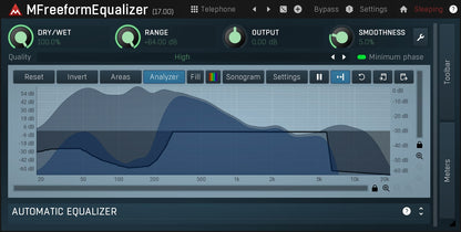MELDA Virtual Processors MELDA MFreeformEqualizer Equalizer – Professional Audio Software & Plugin