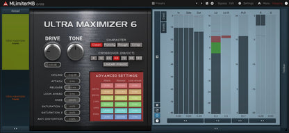 MELDA Virtual Processors MELDA MLimiterMB Limiter