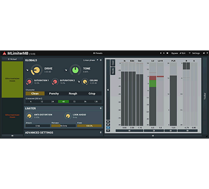 MELDA Virtual Processors MELDA MLimiterMB Limiter