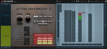 MELDA Virtual Processors MELDA MLimiterMB Limiter